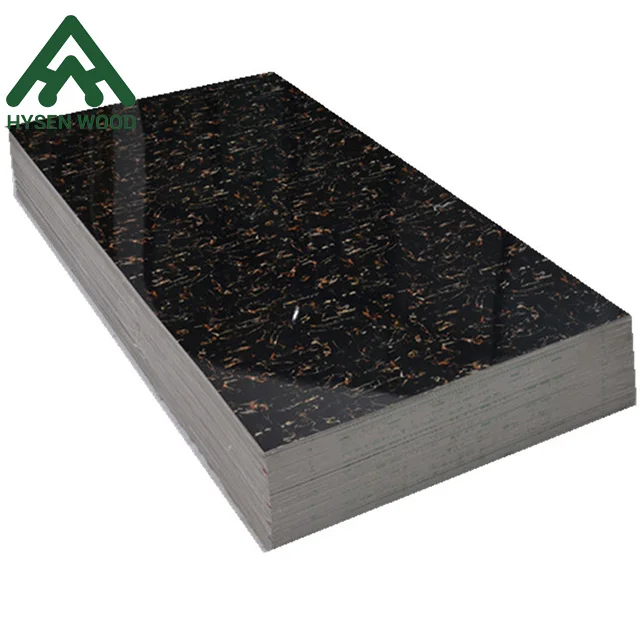 Hysenwood mdf board mdf waterproof moisture proof MDF HDF with laminated melamine sheets