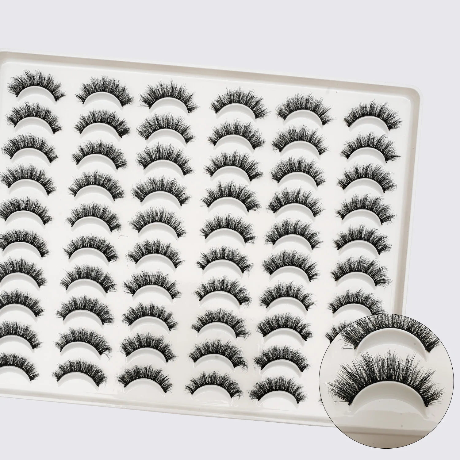 High Quality Wholesale Luxury 3D Mink Lashes For Full Volume Dramatic Look Soft And Comfortable Reusable False Lashes