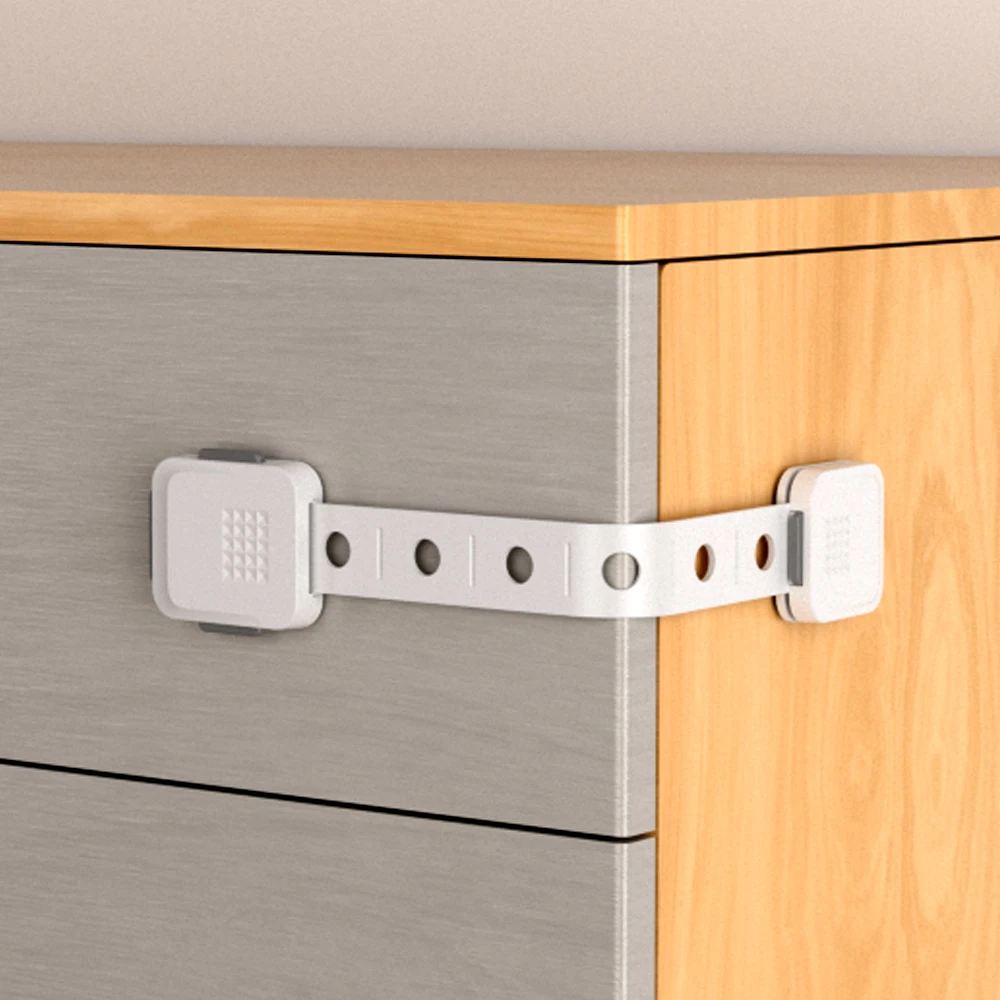 High Quality Baby Kid Safety Lock Baby Cabinet Locks Safety Protection Security Straps Locks Drawer for Child