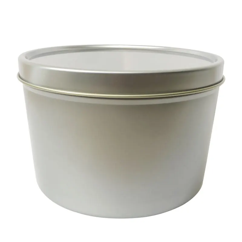chemical use empty 1kg 2kg 2.5kg round adhesive tin can ink solvent tin can packaging