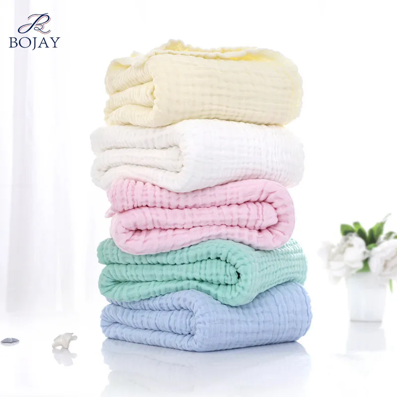 100% Organic Cotton 6 Layer Ultra Soft Baby Muslin Swaddle Blanket Swaddling Wrap for Boys and Girls Baby Essentials