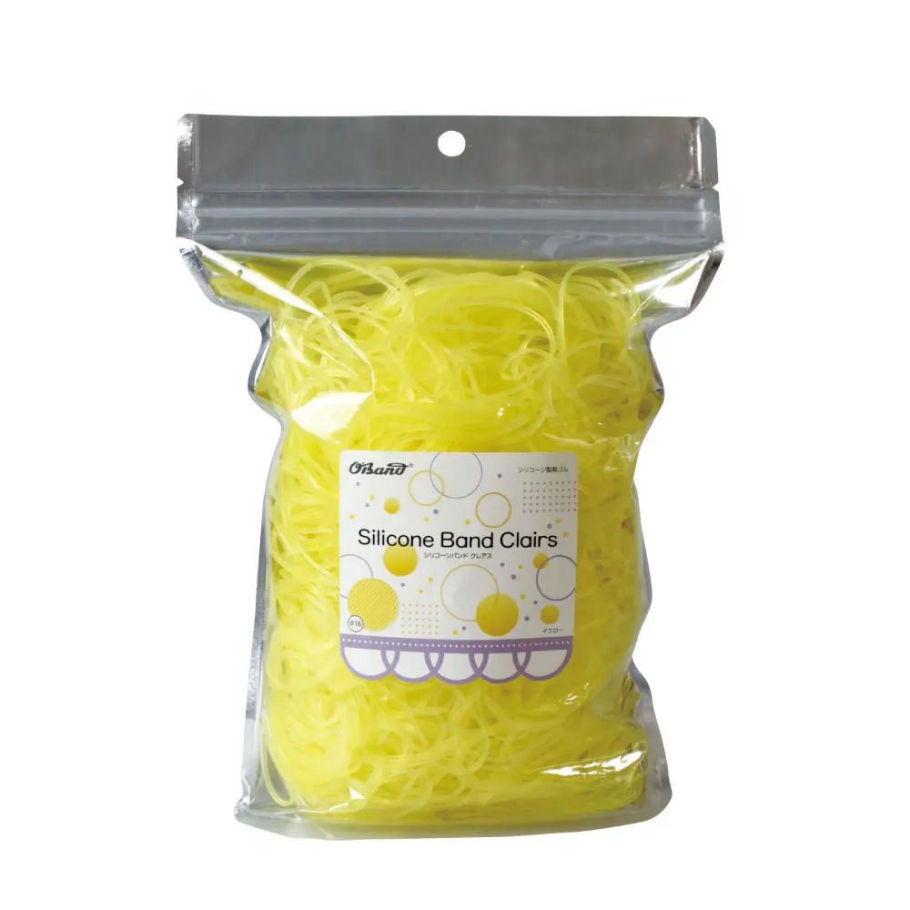 Other Wholesale Japanese small custom natural cheap Silicone elastic hair color rubber band products supplier price