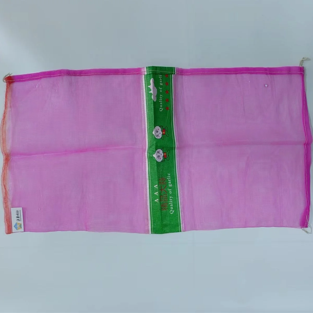 Custom Logo Printed Wholesale UV Mesh Firewood Bags With Drawstring