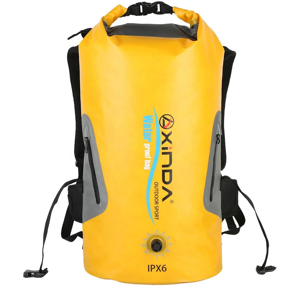 XINDA Camping Gear 25L   Waterproof Backpack for Caving Canyoning Boating Camping Swimming