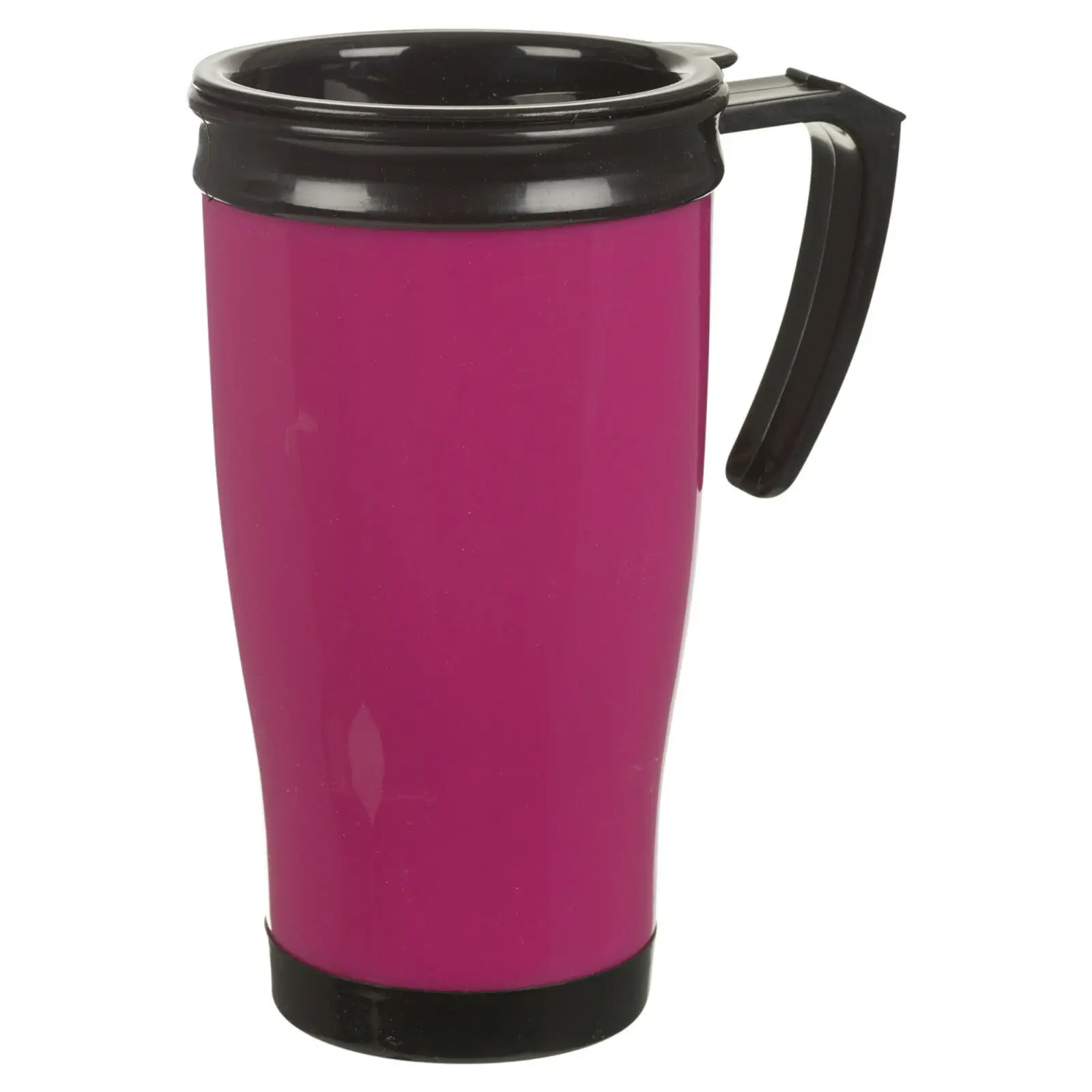 Customized Gifts Colorful Sublimation Blanks Insulated Double Wall Non Spill Travel Mug With Lid Easy Grip Coffee Tea Hot Cup