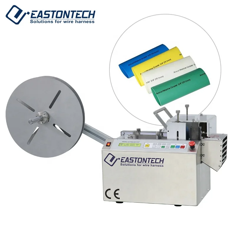 EW-1250 Hot sell Hook and loop belt cutting machine oval shape tape cutter circle tape cutting machine