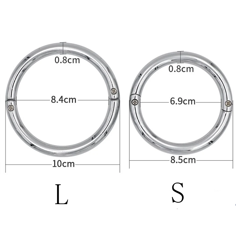 Stainless Steel Bull Nose Ring Livestock Management Equipment Cattle Nose Ring