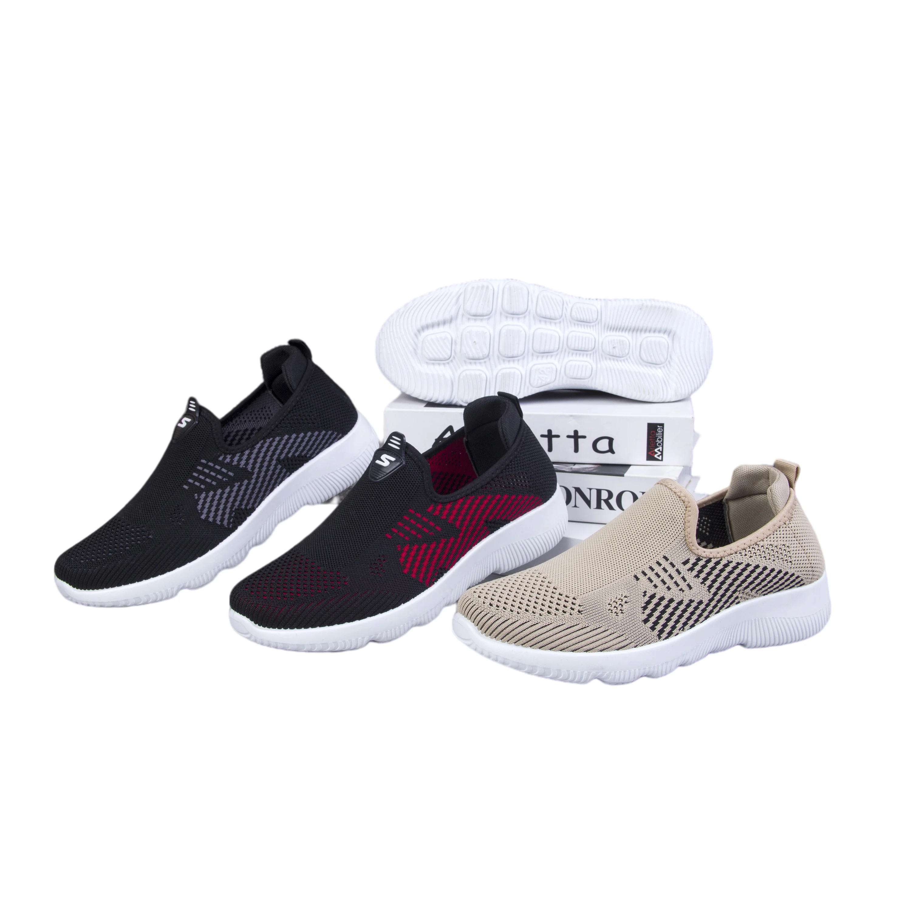 
Stylish Cheap Wholesale Fashion Hot Factory Breathable Soft Comfortable Durable Custom Slip On Walking Sneakers 