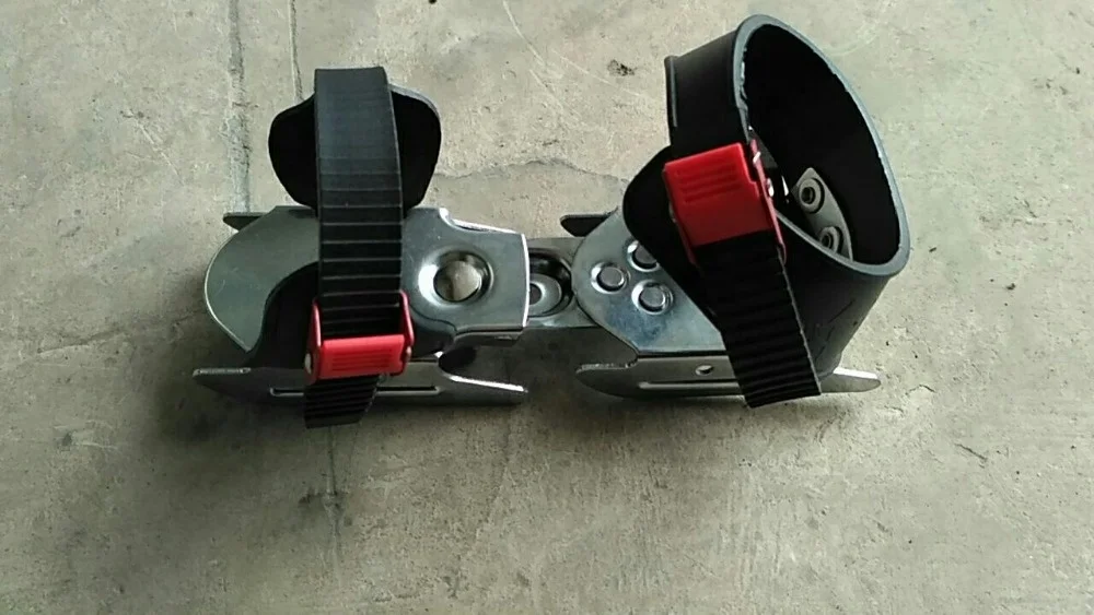 Custom High Quality Children Ice Skating Shoes Double Blades Kids Bob Skates for Beginner