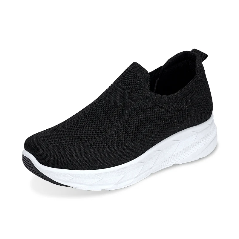 Women Mesh sports running shoes, casual soft sole, versatile trendy shoes