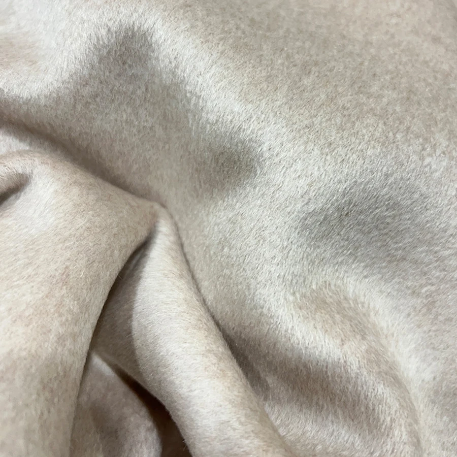 Silk and Cashmere Double-sided Fabric Cashmere Coat Fabric Autumn and Winter