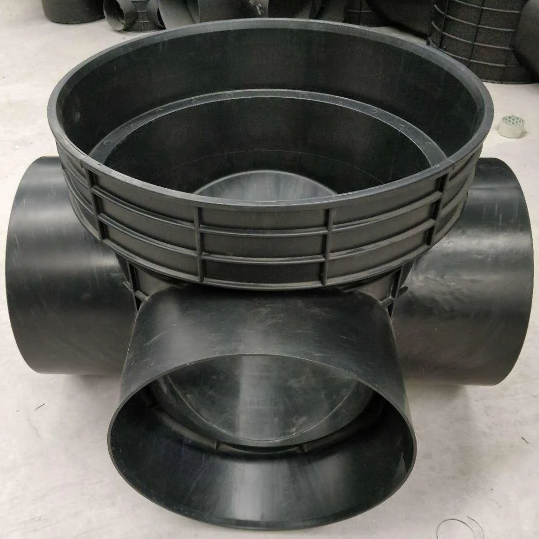 
PP Plastic Drainage Inspection Chamber Underground Black Draniage Inspection Well 