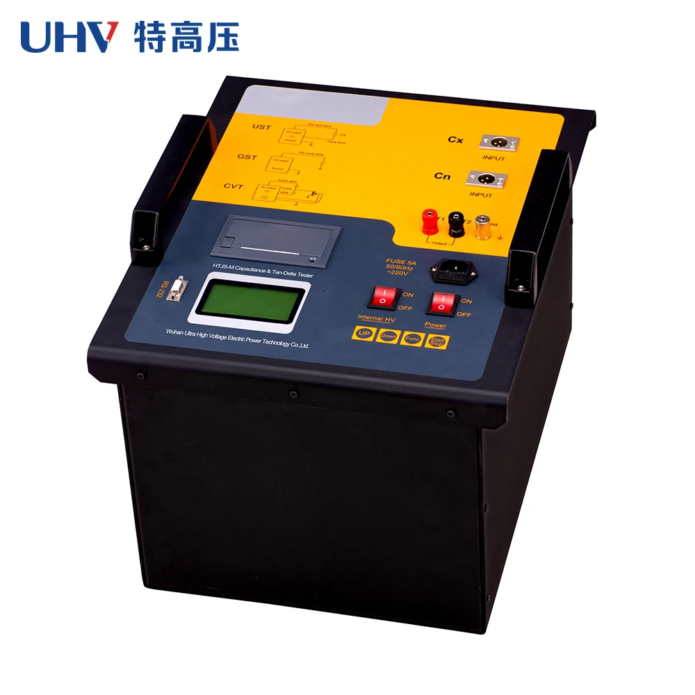 HTJS-M intelligent dielectric loss tester anti-interference dielectric loss measuring instrument motor dielectric loss tester