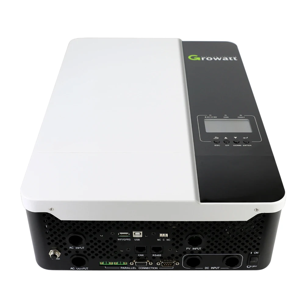 Growatt SPF 5000 ES 5kw Solar Inverter Offgrid Solar Inverters Max 6 Parallel for Retail