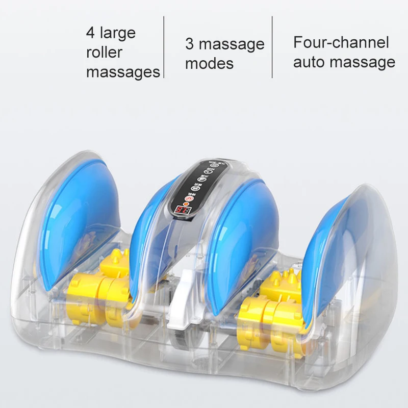 Feet Massager Electric Shiatsu Pressure Warm Multi-function Vibrate Foot roller Massage Machine