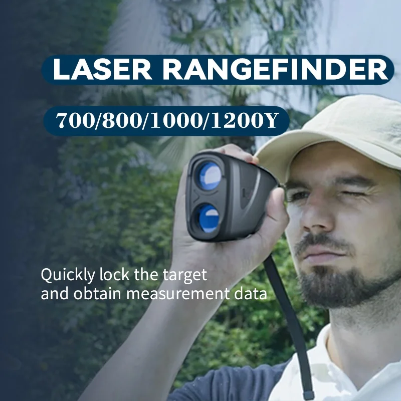 Wholesale 1000 Meters Rechargeable Golf Rangefinder Outdoor IP54 Waterproof Range Finder With Measure Speed, Range