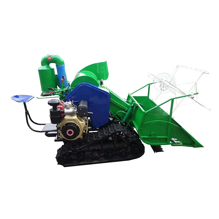 Mini rice wheat barley harvester for sale