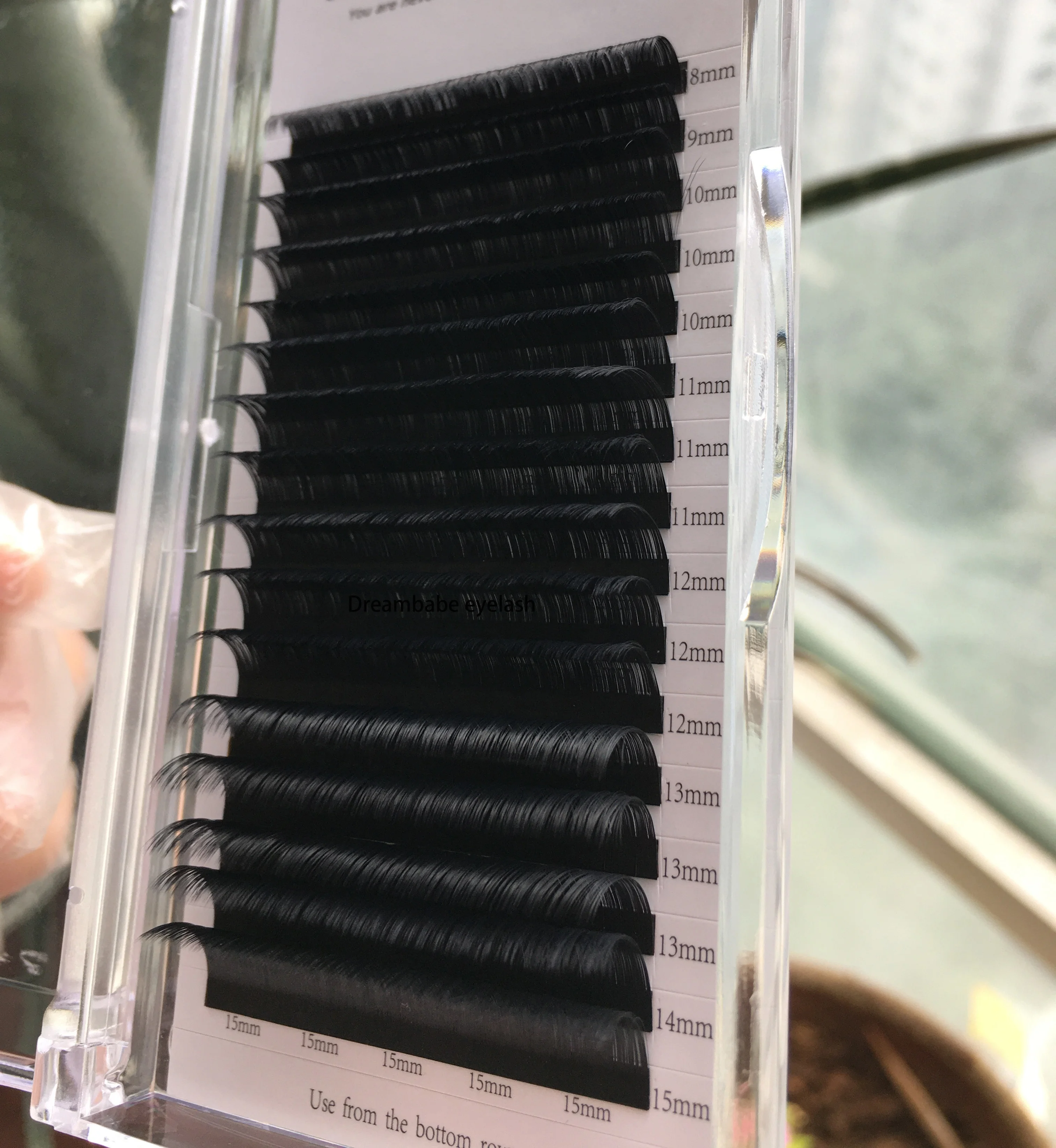 0.03 Russian Volume Eyelash Extensions Faux Mink Cashmere Lash Super Soft  Salon Lash Tray Individual False Eyelash Mixed Tray