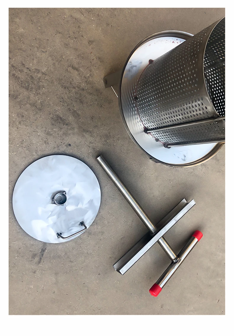 Beekeeping honey equipment bees wax press processing honey machine honey manual extractor