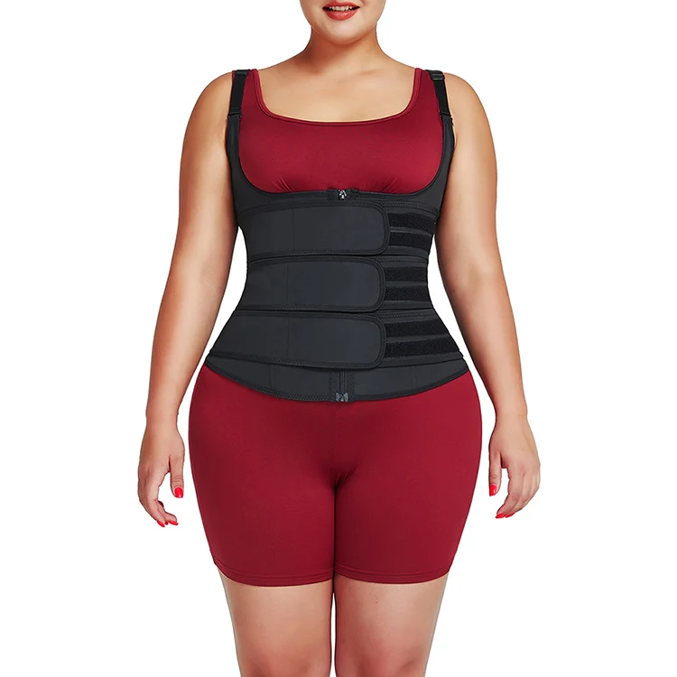 HEXIN Men Neoprene Sauna Vest lose weight Body Shapers Waist Trainer Slimming Vest Shapewear Waist Shaper Corset for women