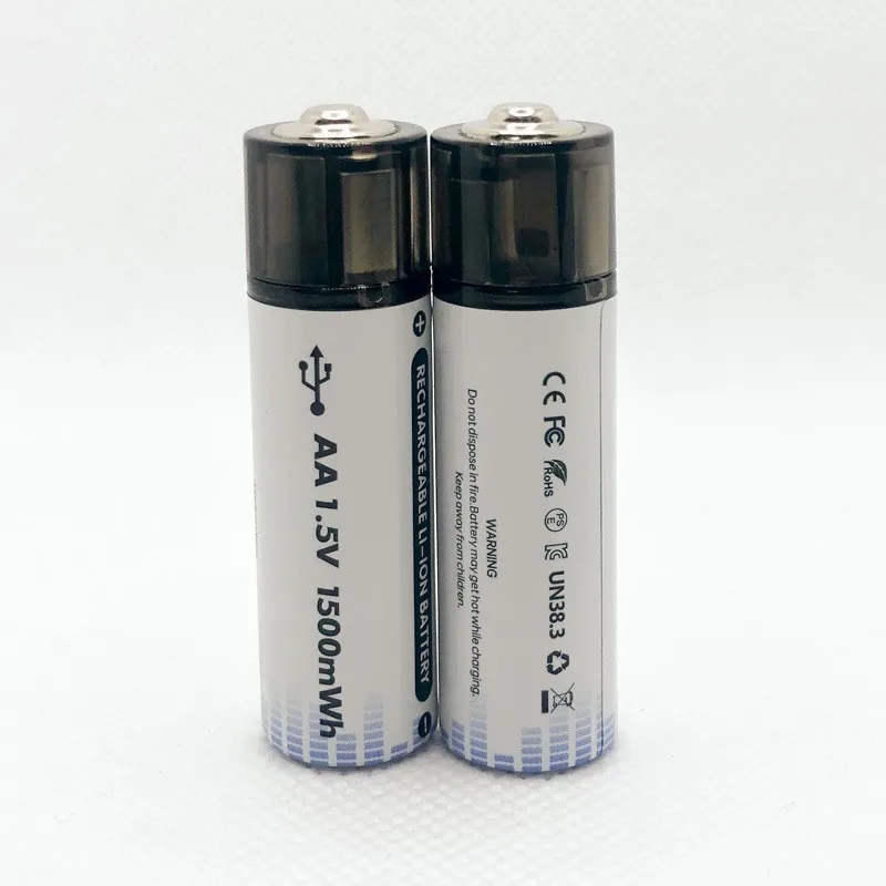 Retailer  High Capacitor lithium ion batteries 1.5v 1500mWh  USB Rechargeable  Battery For Power Tools And Home Appliances