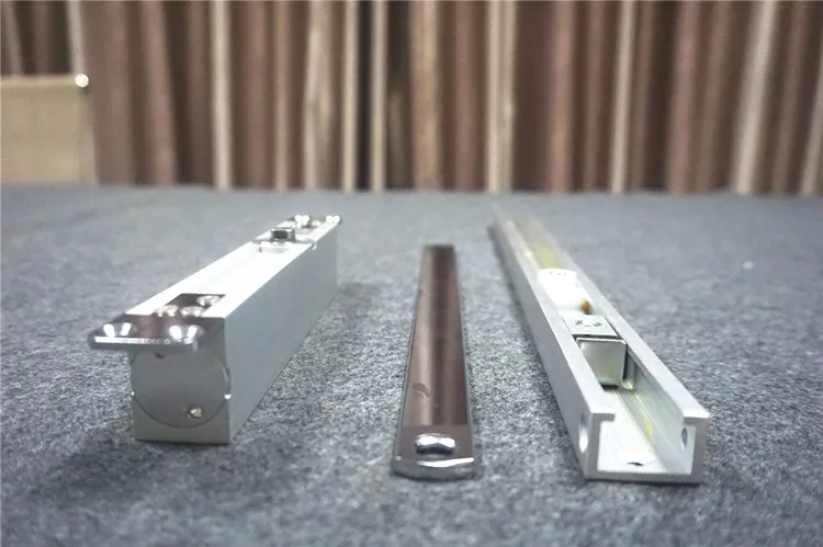 TB100 High Quality Slide Rail Concealed and no left and right hand installation Hold-open door closer