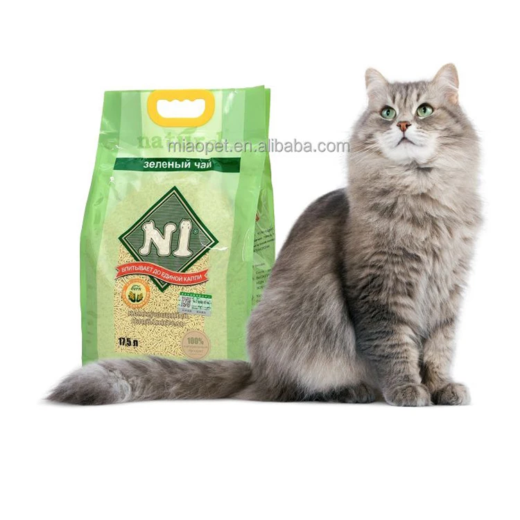 Lovepet Factory Price N1 Brand Cat Litter Supplier Corn Flavor Tofu Kitty Sand With Lemon Scent