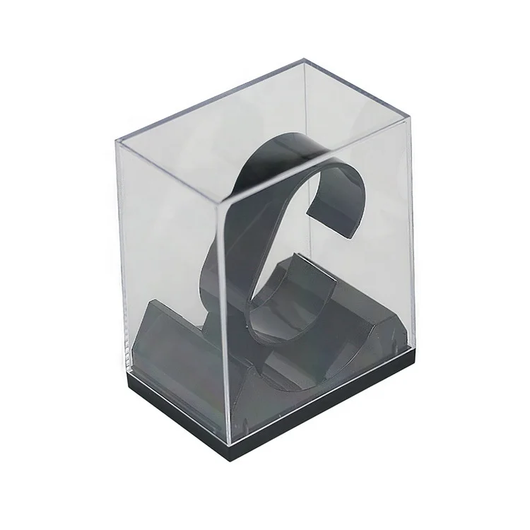 Factory Custom acrylic packaging box transparent clear watch box for kids