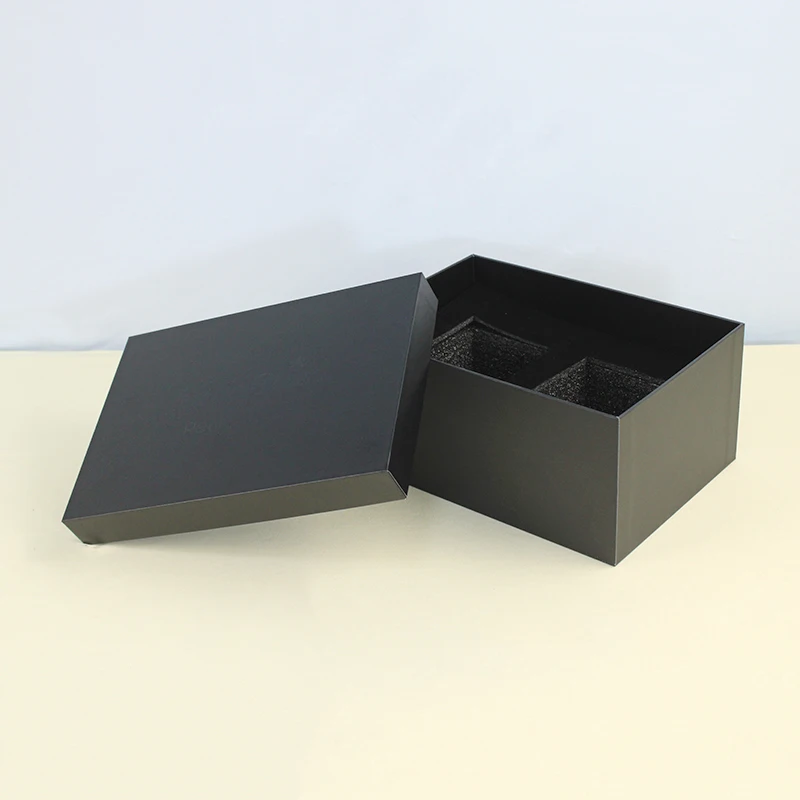 Luxury Design Lid And Base Cardboard  Box Glass Chocolate Box Packaging gift Boxes for Present Shoes