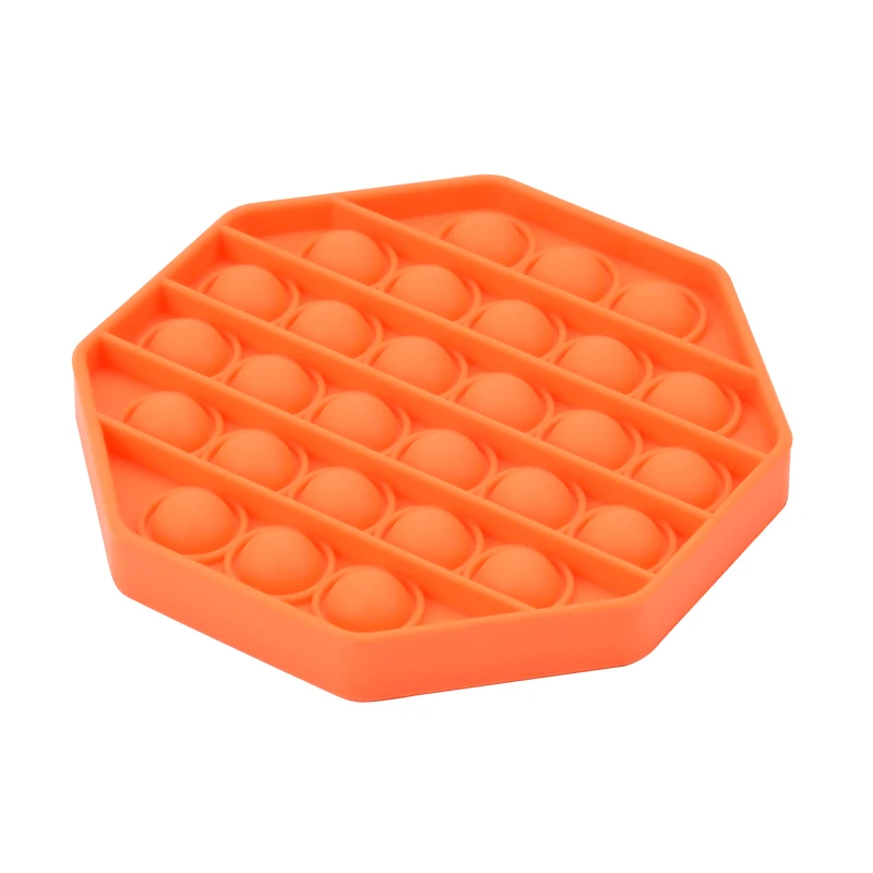 
Wholesale silicone squeeze push pop fidget toy sensory bubble kids Unzip toys 