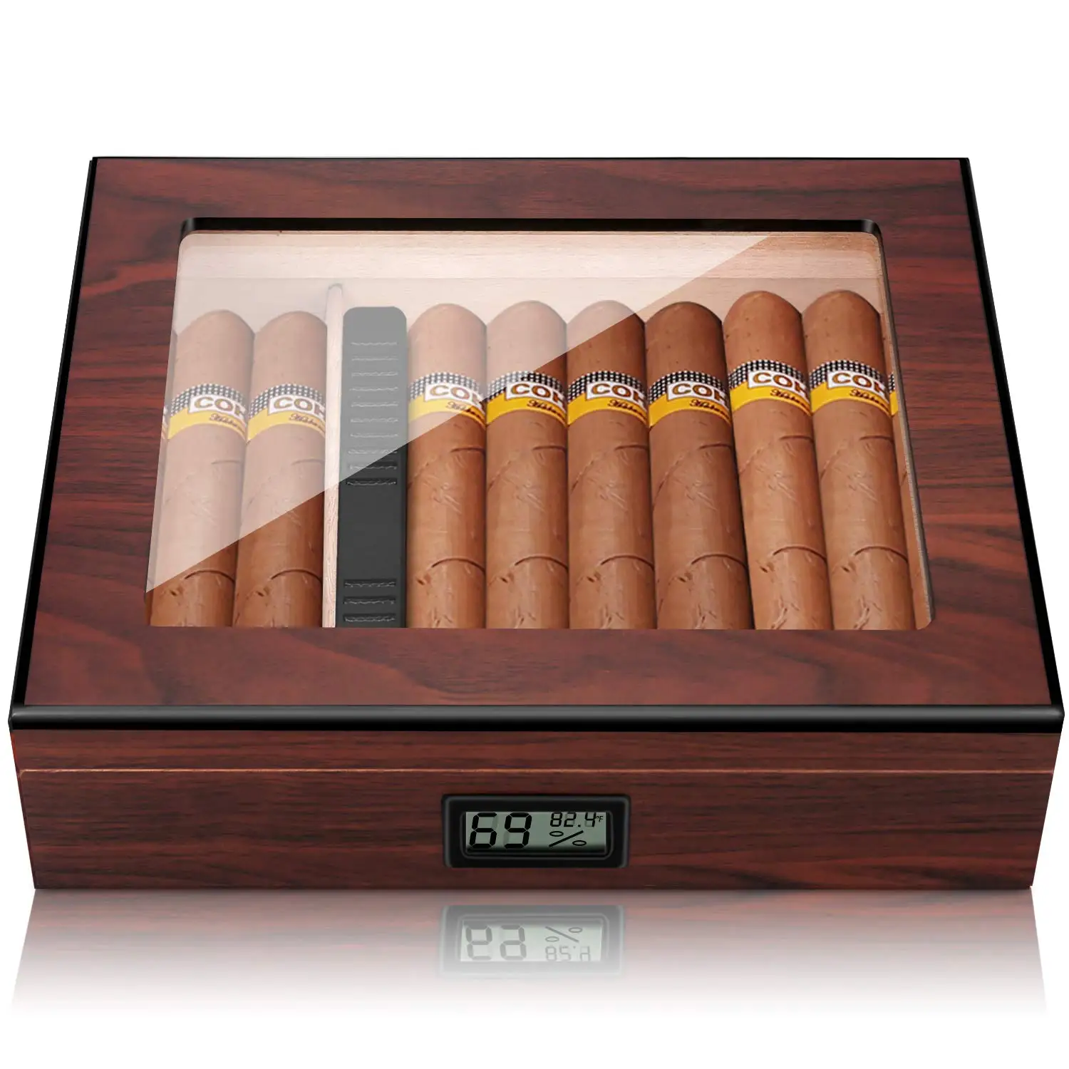 High Quality Cigar Case Travel Wooden Cigar Box Cigar Travel Humidor