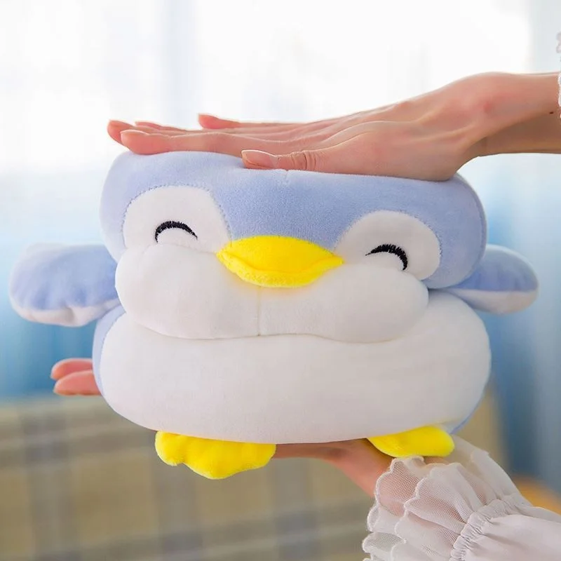 SS Wholesale Cut Fat Penguin Doll Soft Down Cotton Plush Toy Kids Gift Hugging Throw Pillow Toy