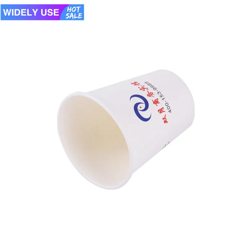 Disposable Double Wall Kraft Paper Cup Biodegradable Thick Cup For Hot Drink