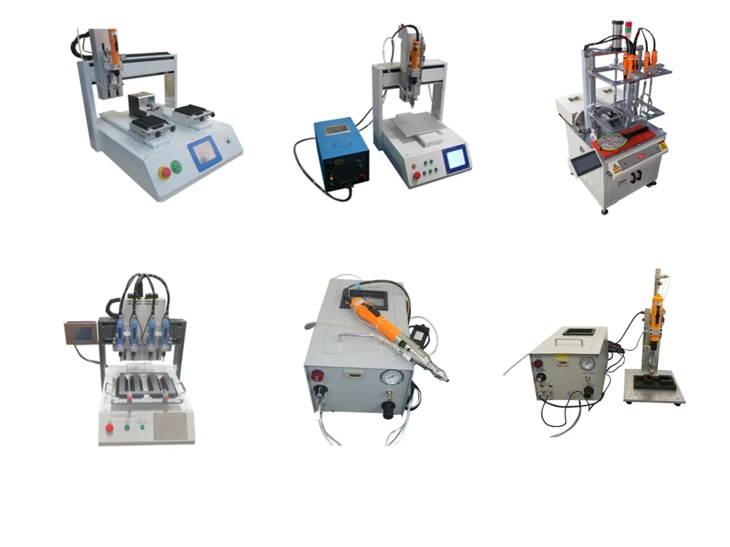 China  auto screw fixed mobile phone desktop automatic screwdriver machine auto screw locking fixing with double system