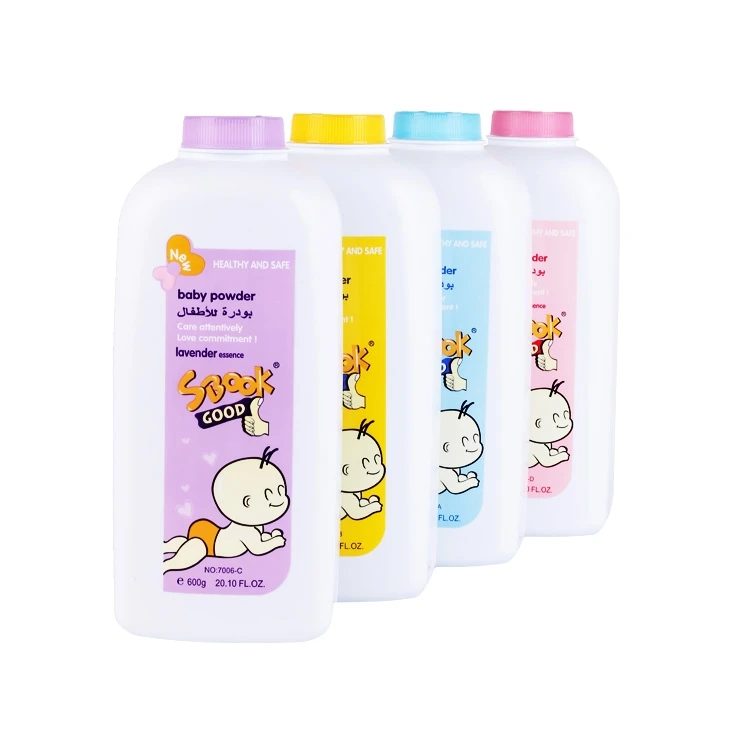 China Manufacturer Direct Sale Baby Talcum Powder Bottle 100% Natural Formula