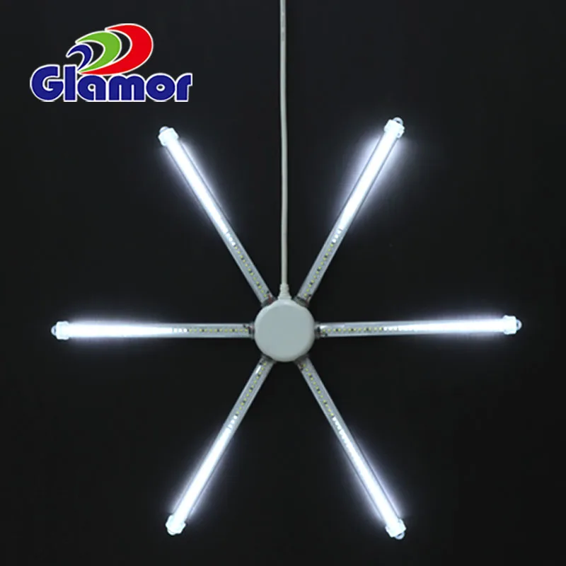 LED falling snow tube flower chasing effect animated 20mm white ww mini meteor light 2D decoration light for event outdoor IP 65
