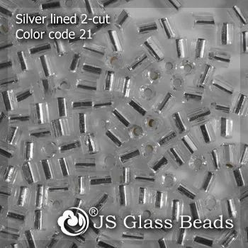 Silver Lined Glass Seed Beads in Bulk