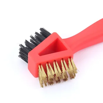 Four-in-one gas stove cleaning brush stove head wire brush barbecue stove kitchen range hood gap decontamination brush