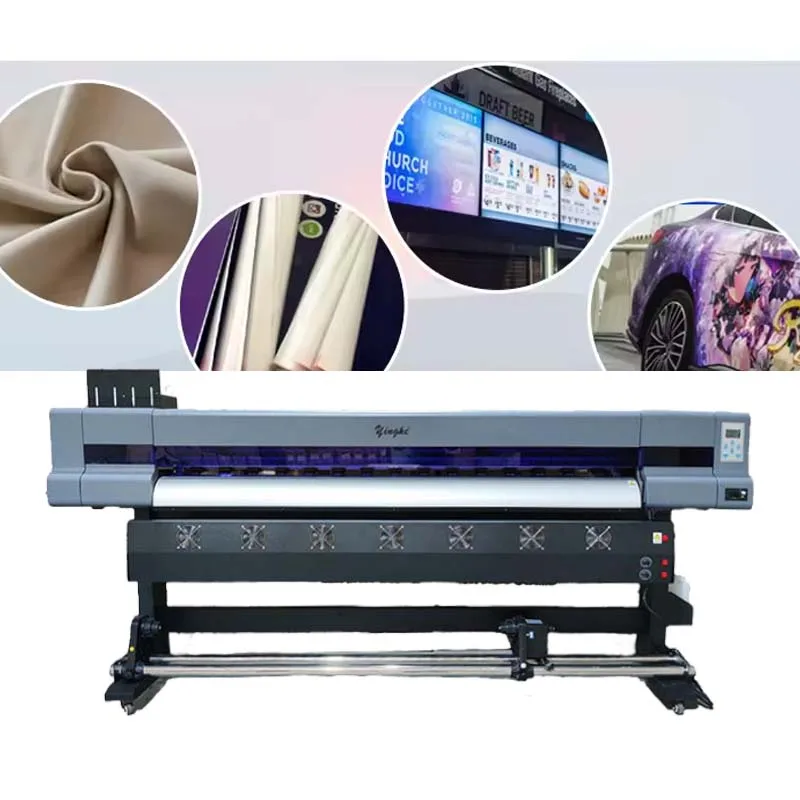 1.88m Vinyl Digital Indoor outdoor adverting Eco Solvent Canvas Wallpaper Impresora Large Format Printer Imprimante grand format