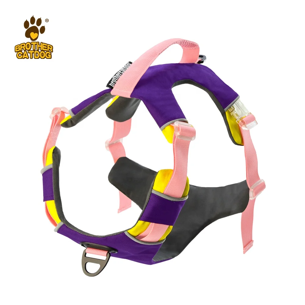 2023 Manufacturers Hot Models Dog Chest Straps Multi-point Adjustable Large Dog Explosion-proof Punching Chest Straps DOT CN;GUA