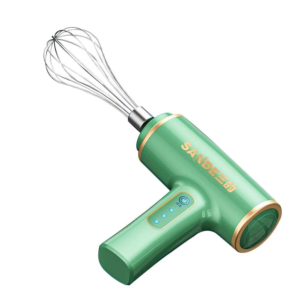 electronic Egg Shaker Machine Egg Mixer Kitchen Egg Tools Creative Metal Customized Logo Room Milk Food whisk