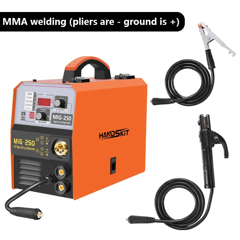 Electric welder household integrated portable airless two-protection ac DC argon arc welding machine three use machines