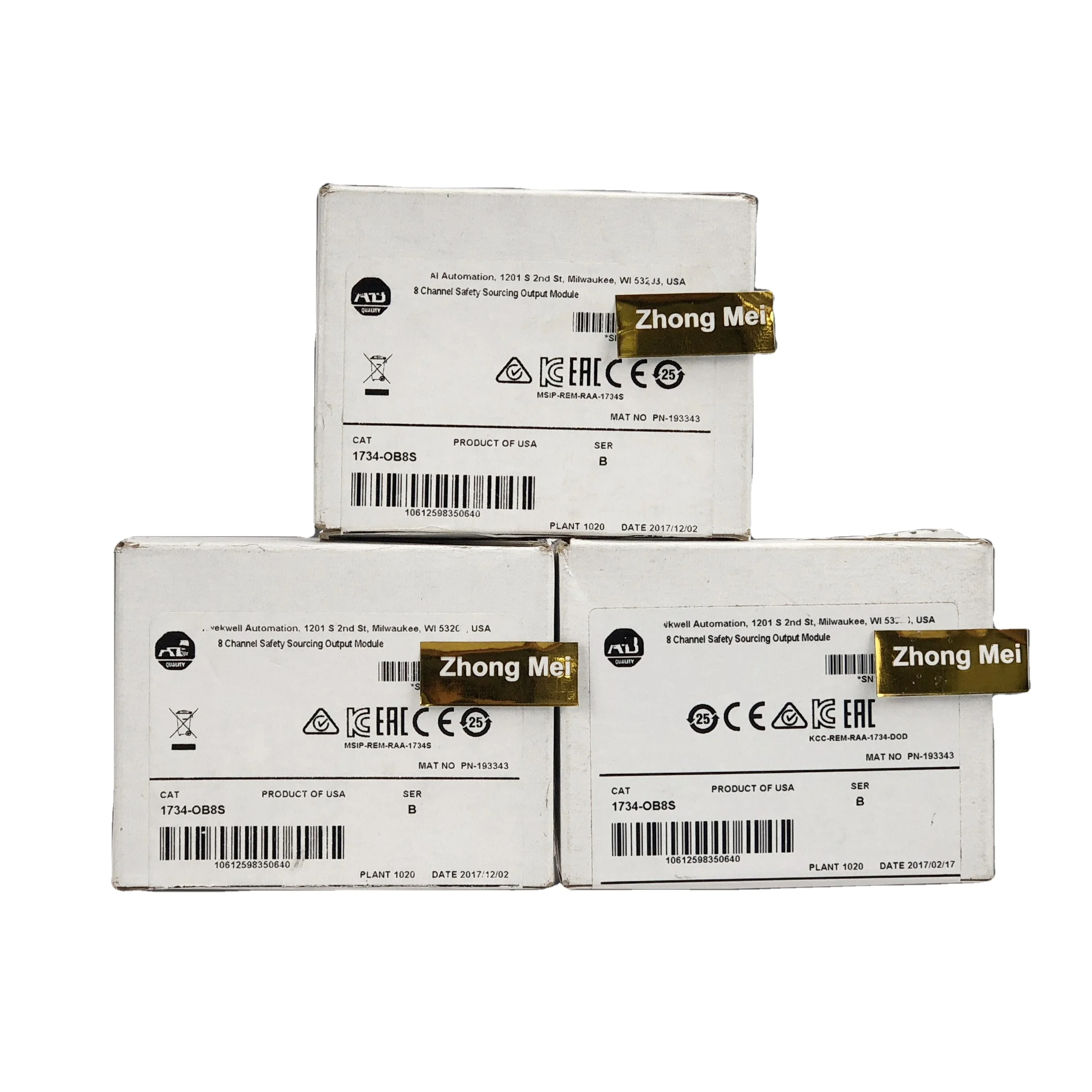 Brand new 1734-OB8S  8 Channel Safety Input /Output Module 1734-OB8S for PLC System