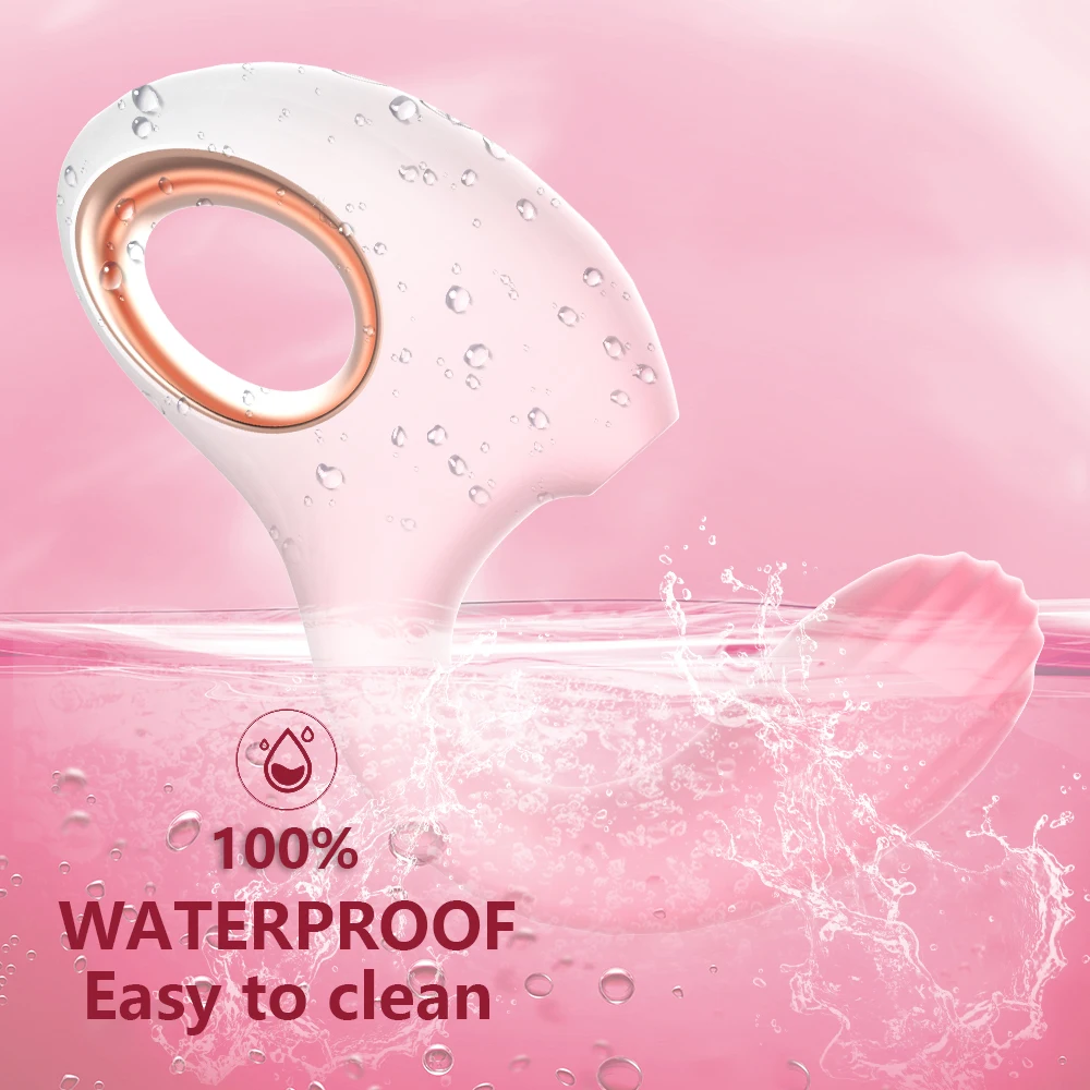Young Will New Dot Suction Flex Vibrator Dildo Female Sex Toys Clitoral G-spot Vibrator 10 Modes  Mini