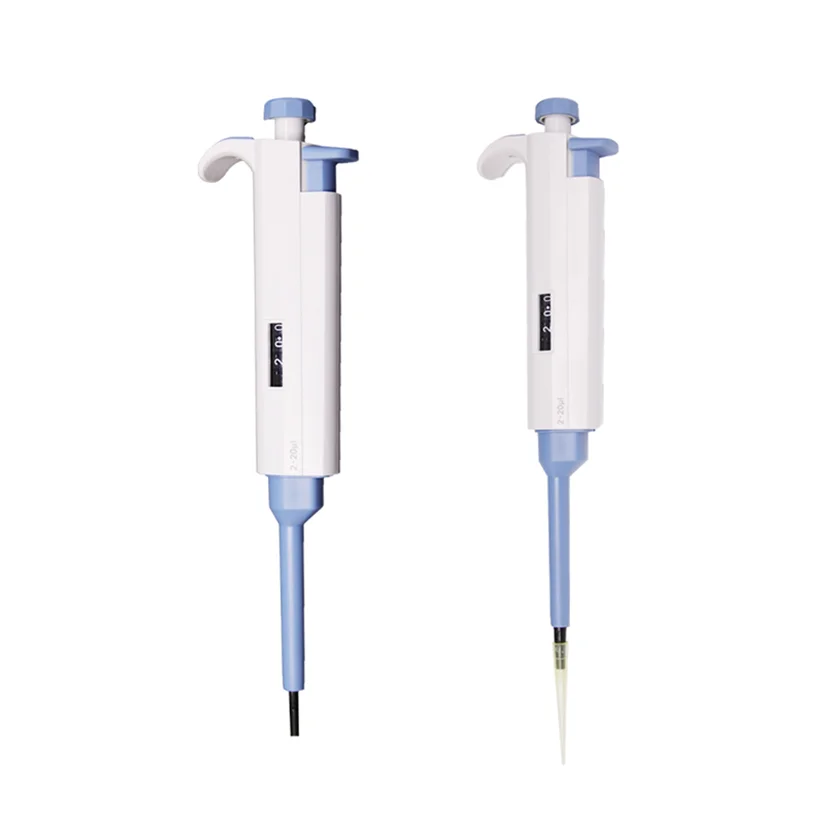 Hot Sale Adjustable Plastic Lab pipett Pipettor Micro Pipette Gun Kit