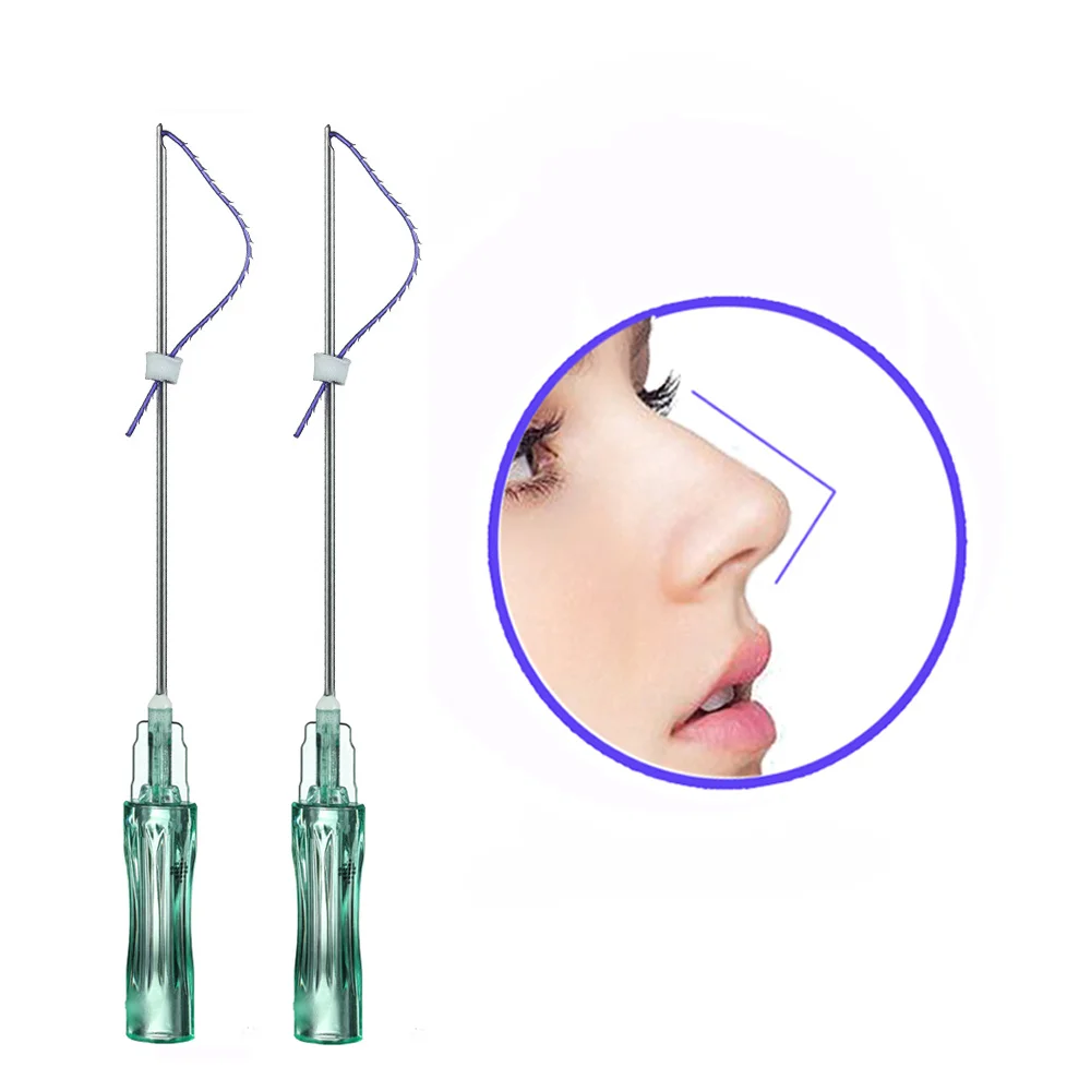 Medical Clinic 21g 60mm Hilos Barbed Tensores Wires Pdo Lift Nose Thread Cog