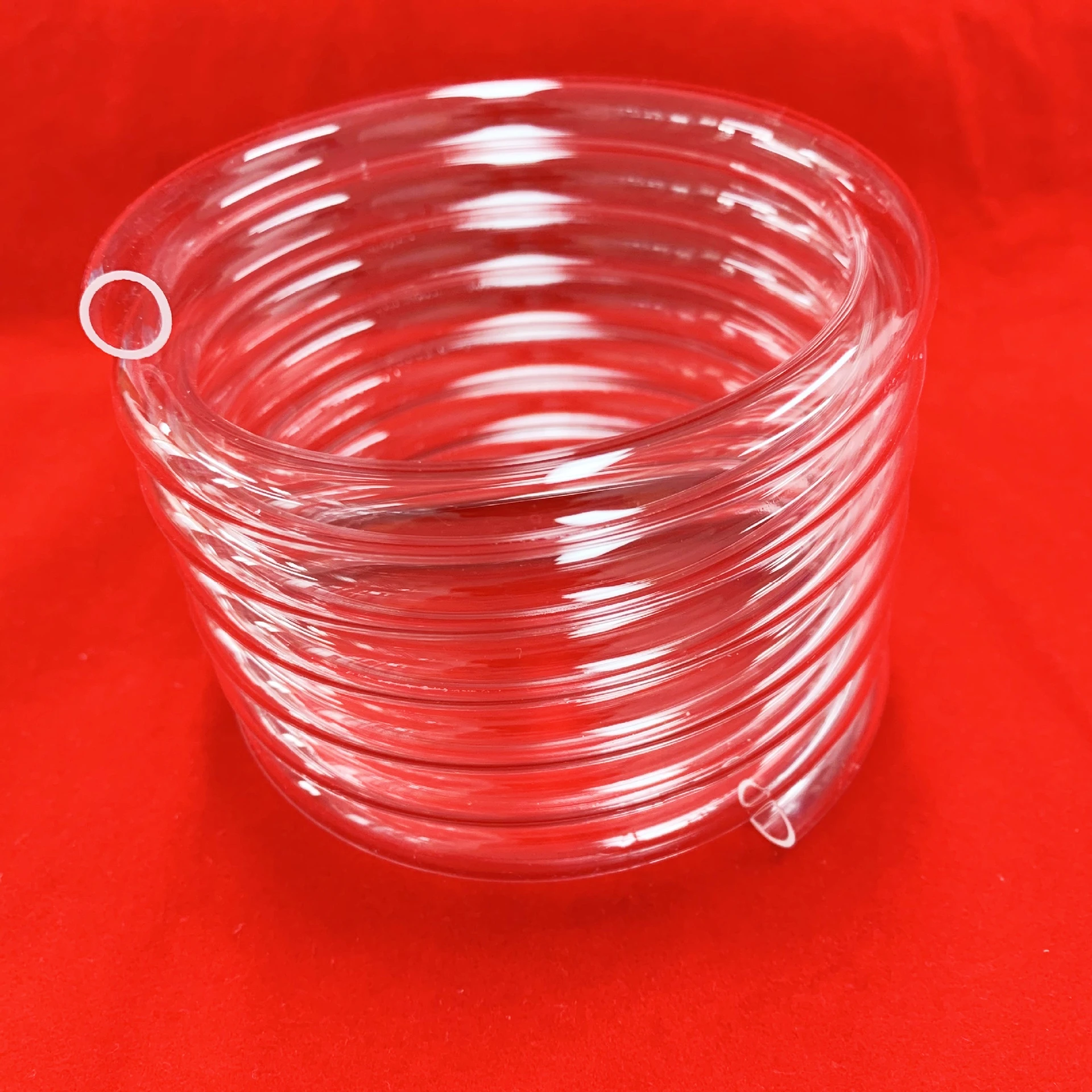 Heatingtube Heater Spiral Quartz Tube Polished Clear Quartz Tube High Ozone Clear /milky Heater Moulding