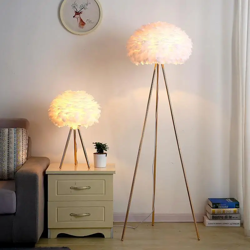 Factory Wholesale Luxury Living Room Hotel Bamboo Orange White Wood Cross Spiral Led Floor Lamp