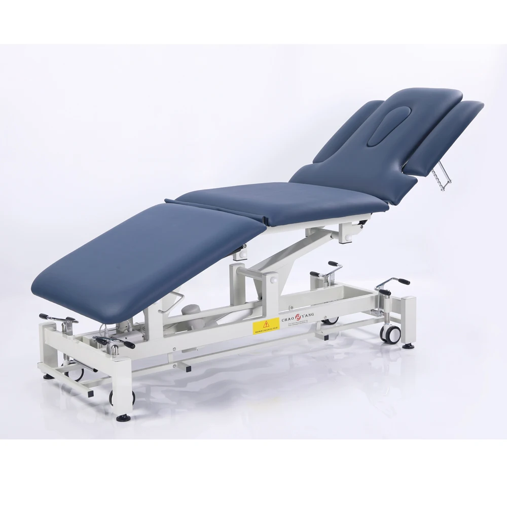 Chiropractic Table 5 Section Electric Physio Bariatric Couch Treatment Couch Physiotherapy Bed for Massage and Examination