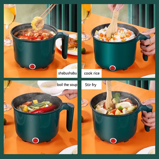 Hot Sale Factory Direct Electric Frying Pan Mini Food Cooker Electric Multi Cooker Wok